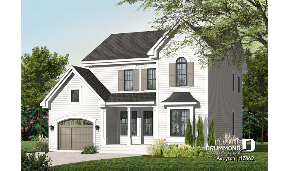 Version couleur no. 4 - Vue avant - Aveyron