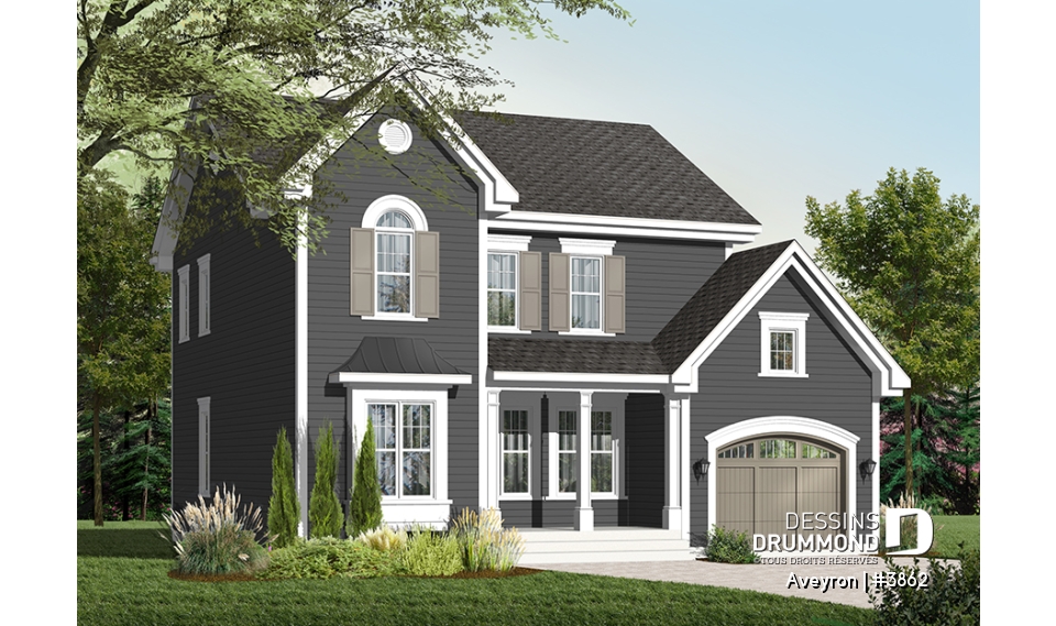 Version couleur no. 5 - Vue avant - Aveyron