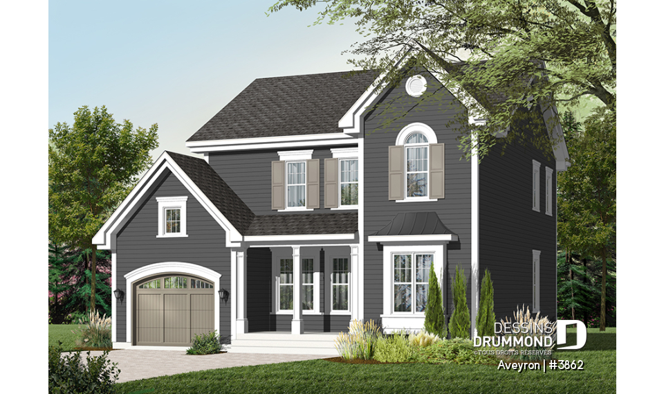 Version couleur no. 5 - Vue avant - Aveyron