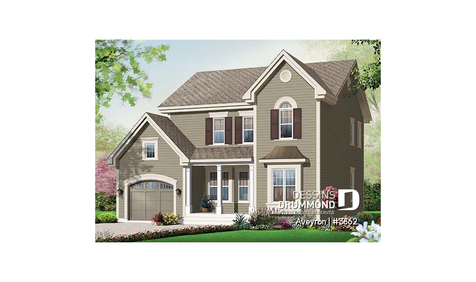 Vue avant - MODÈLE DE BASE - Aveyron