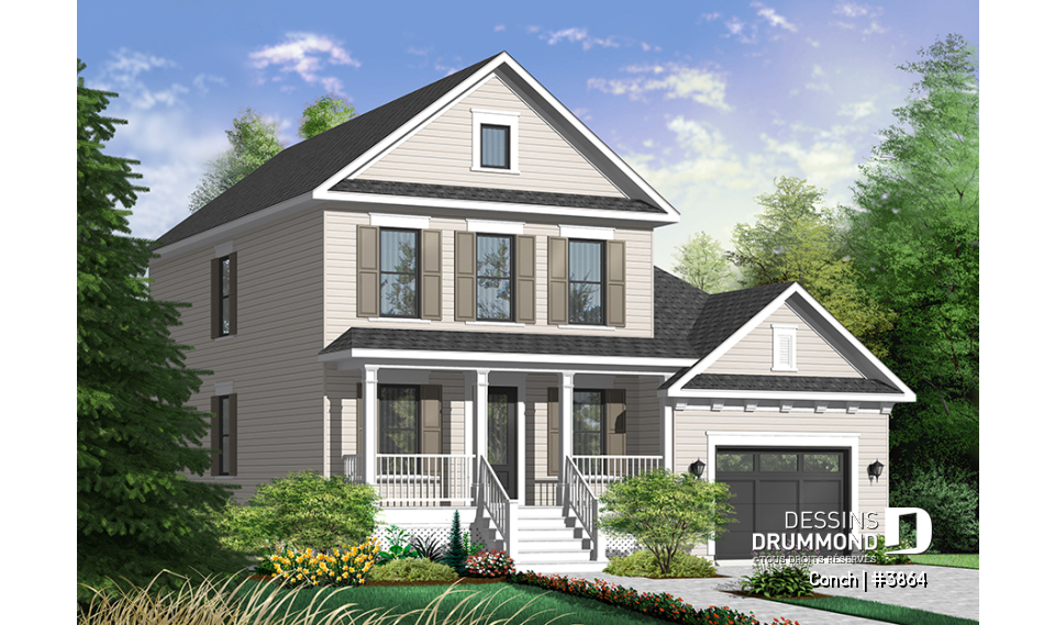 Version couleur no. 2 - Vue avant - Conch