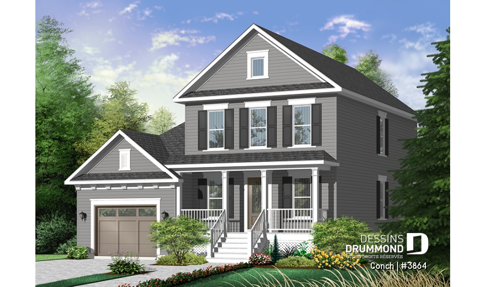 Version couleur no. 3 - Vue avant - Conch