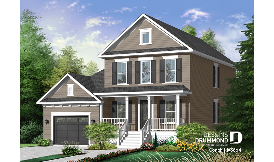 Version couleur no. 4 - Vue avant - Conch