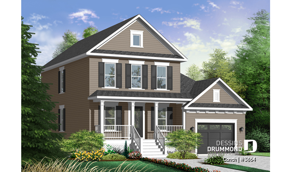 Version couleur no. 4 - Vue avant - Conch