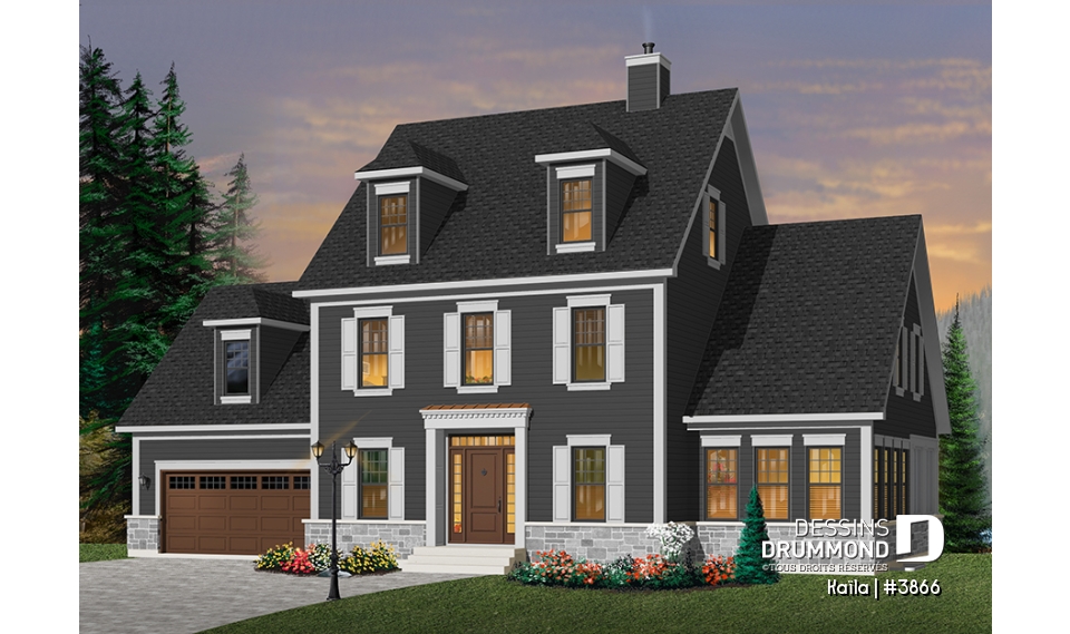 Version couleur no. 1 - Vue avant - Kaïla