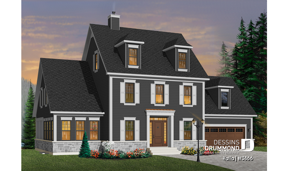 Version couleur no. 1 - Vue avant - Kaïla