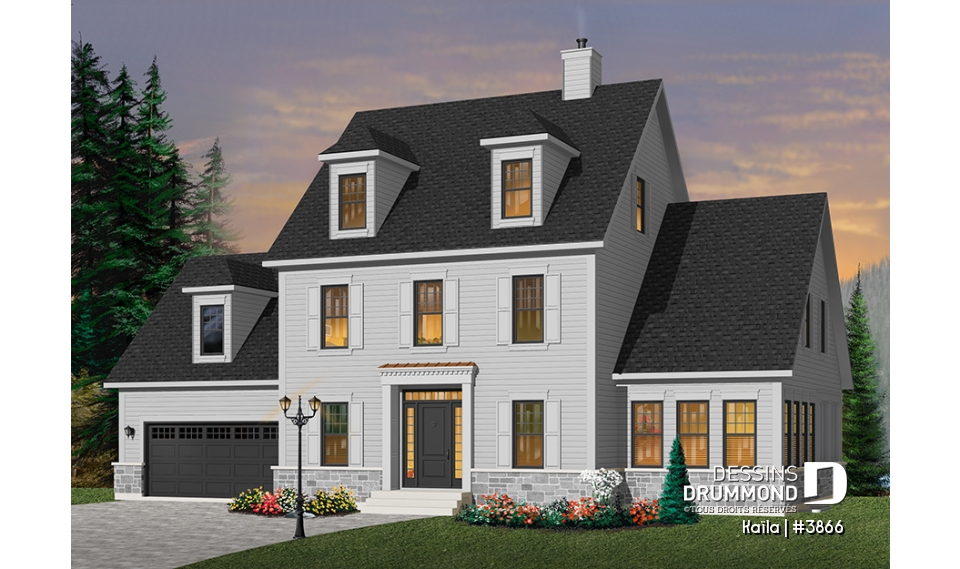 Version couleur no. 3 - Vue avant - Kaïla