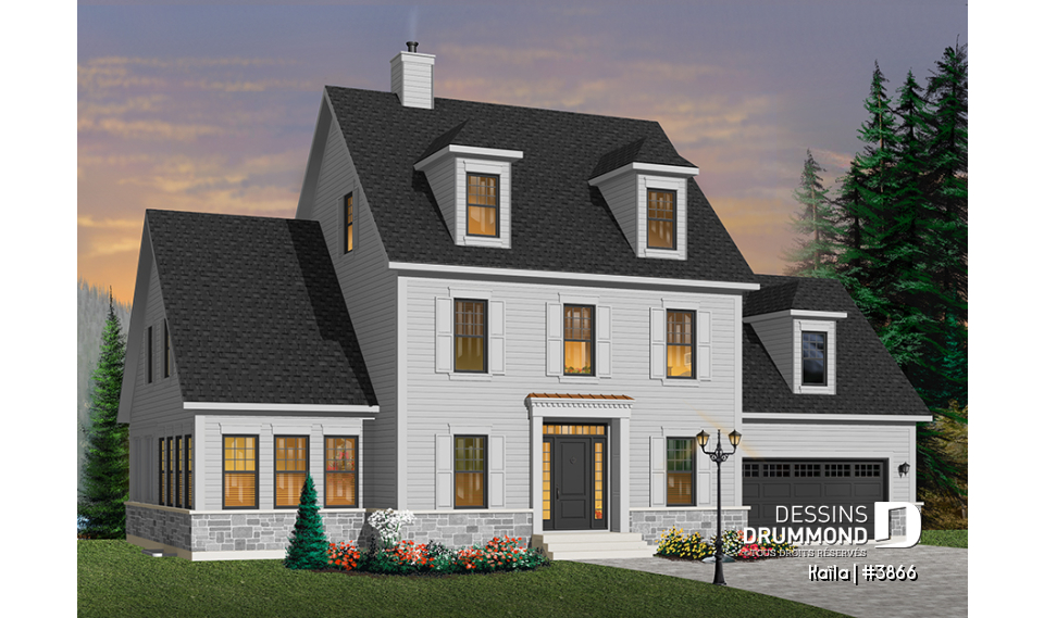 Version couleur no. 3 - Vue avant - Kaïla