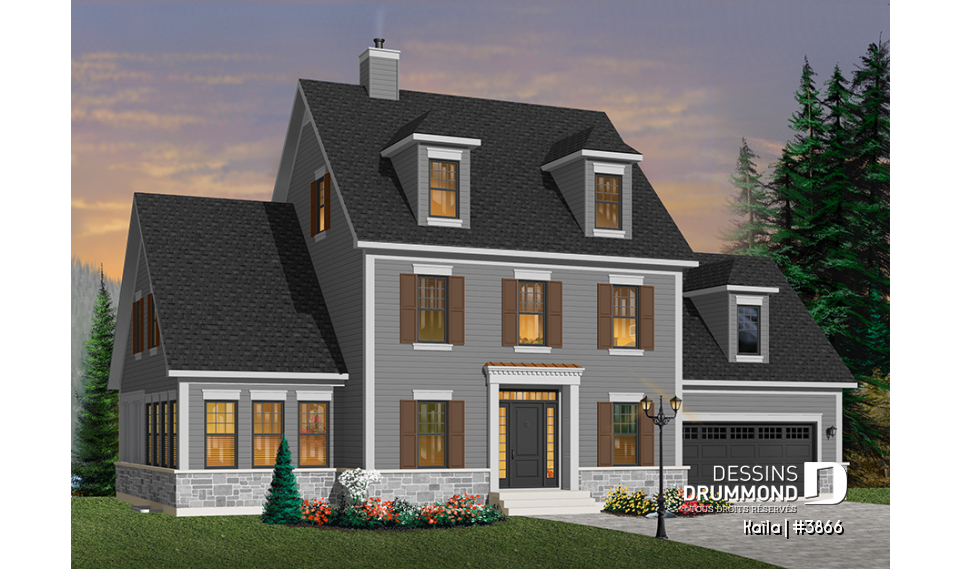 Version couleur no. 7 - Vue avant - Kaïla