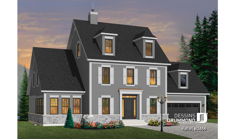 Version couleur no. 8 - Vue avant - Kaïla