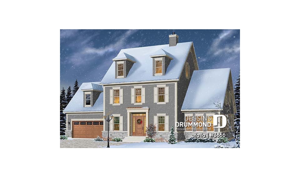 Vue avant – Modèle ORIGINAL - Kaïla