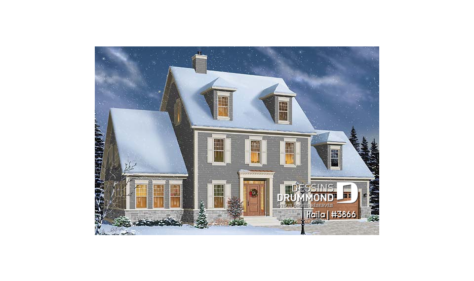 Vue avant – Modèle ORIGINAL - Kaïla