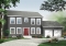 Vue avant - MODÈLE DE BASE - Plan de grande maison économique 4 chambres, garage double, salle de séjour et salle de jeux - Paramount