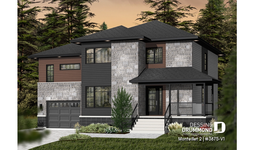 Version couleur no. 2 - Vue avant - Monteillet 2