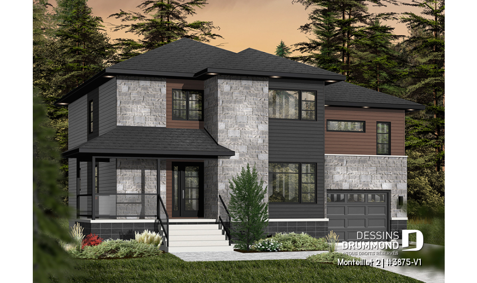 Version couleur no. 2 - Vue avant - Monteillet 2