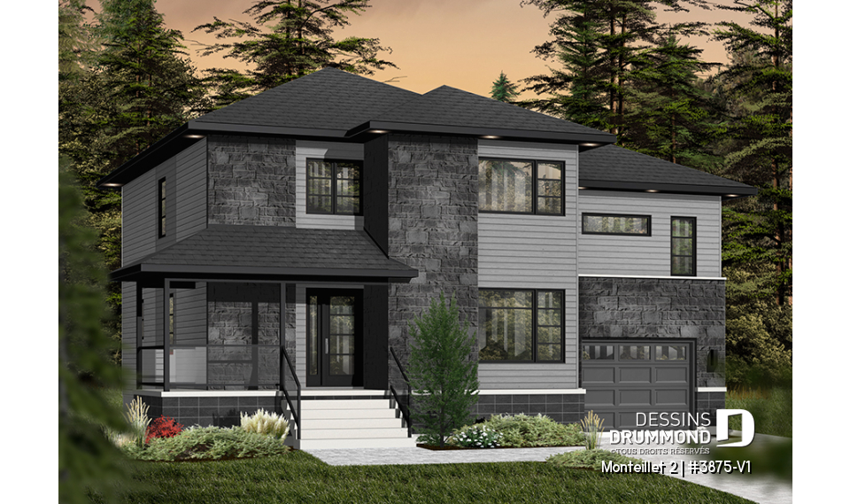 Version couleur no. 3 - Vue avant - Monteillet 2