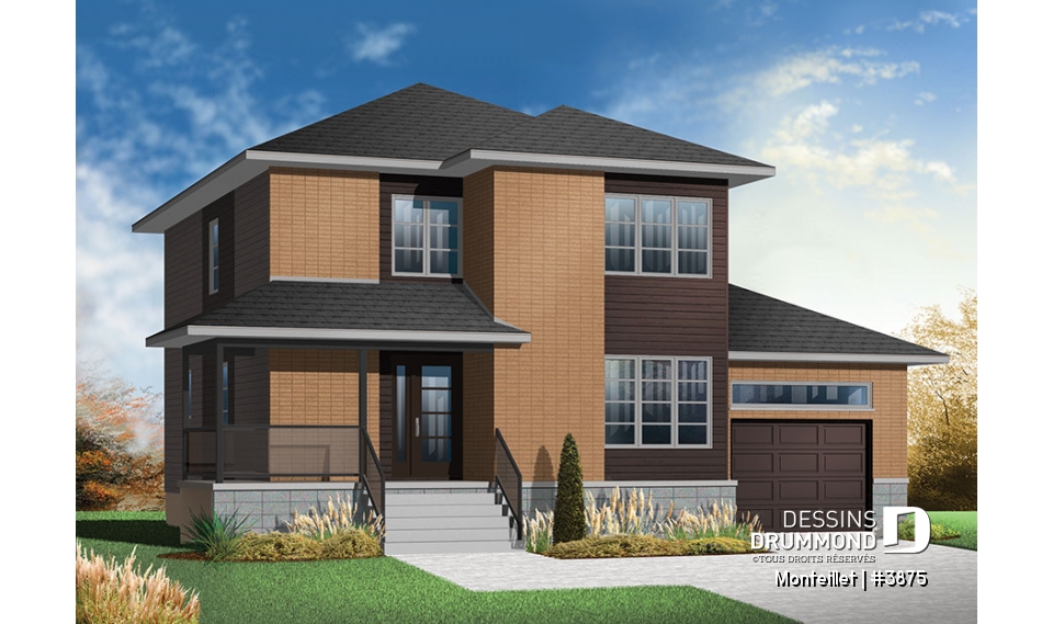 Vue avant - MODÈLE DE BASE - Monteillet