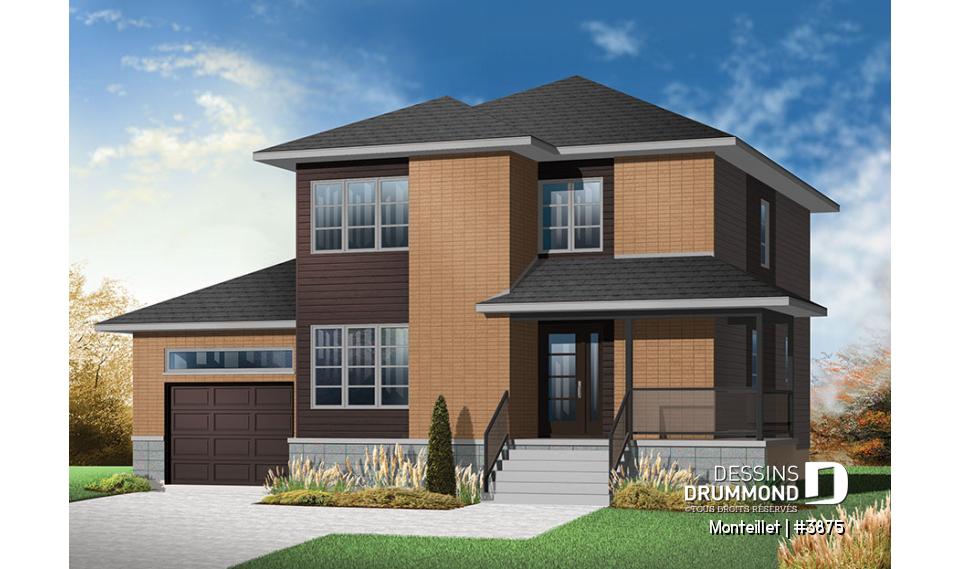 Vue avant - MODÈLE DE BASE - Monteillet