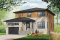 Vue avant - MODÈLE DE BASE - Plan de maison contemporaine moderne, 4 chambres,  garage, garde-manger, buanderie, espace ouvert - La Zen