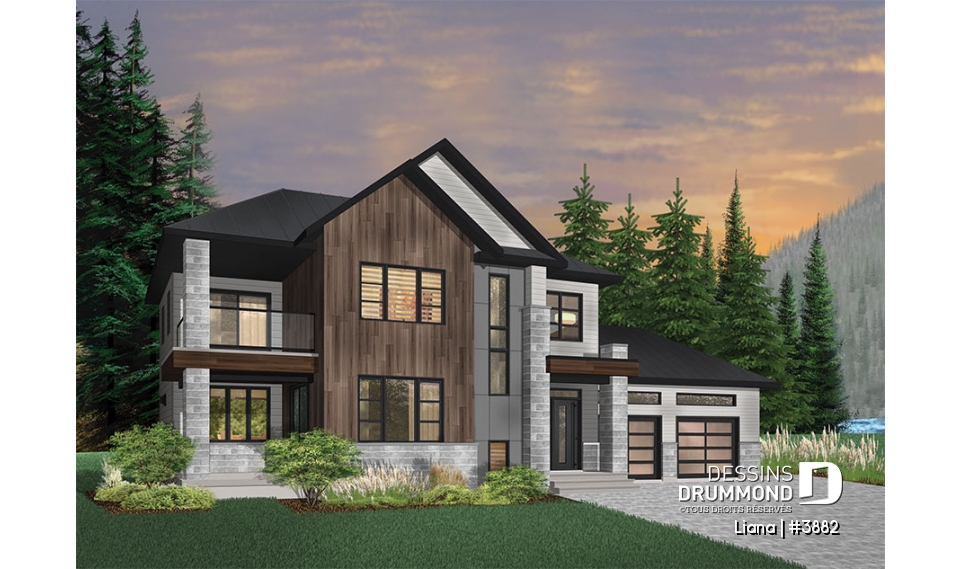 Version couleur no. 2 - Vue avant - Liana