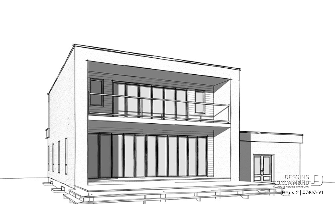 Vue arrière - MODÈLE DE BASE - Essex 2
