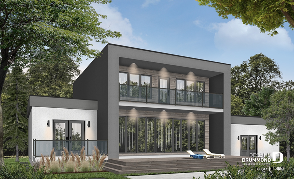 Vue arrière - MODÈLE DE BASE - Essex