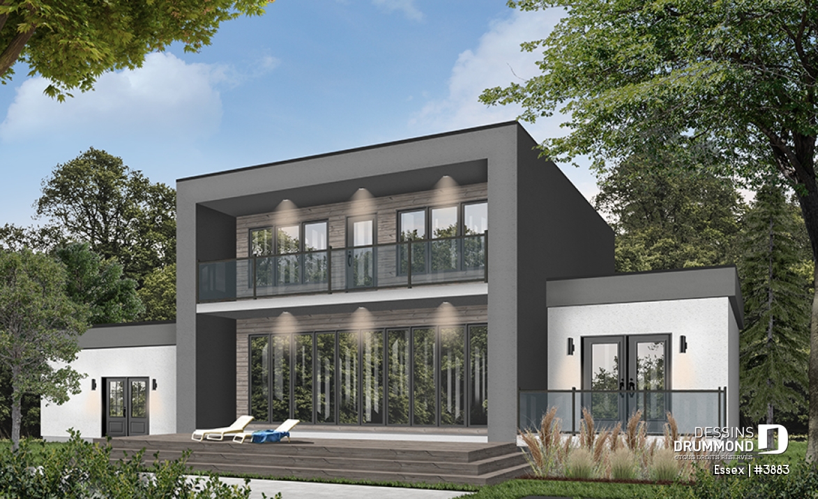 Vue arrière - MODÈLE DE BASE - Essex