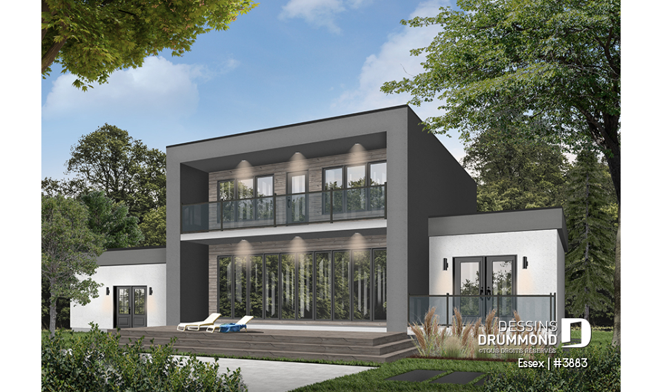 Vue arrière - MODÈLE DE BASE - Essex