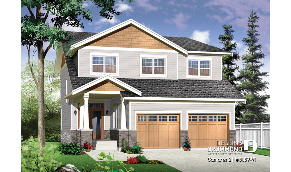 Version couleur no. 3 - Vue avant - Camarès 2