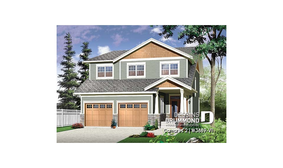 Vue avant – Modèle ORIGINAL - Camarès 2