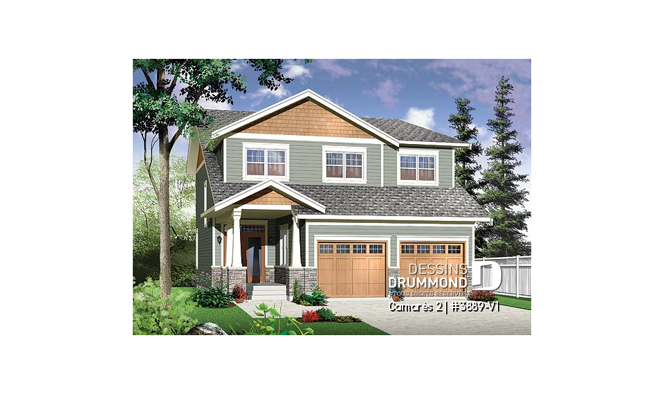 Vue avant – Modèle ORIGINAL - Camarès 2