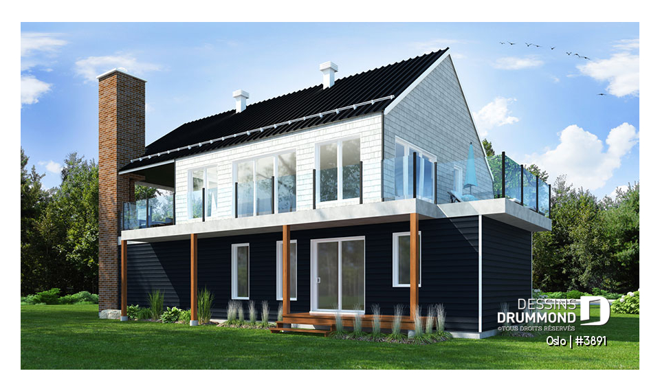 Version couleur no. 3 - Vue arrière - Oslo