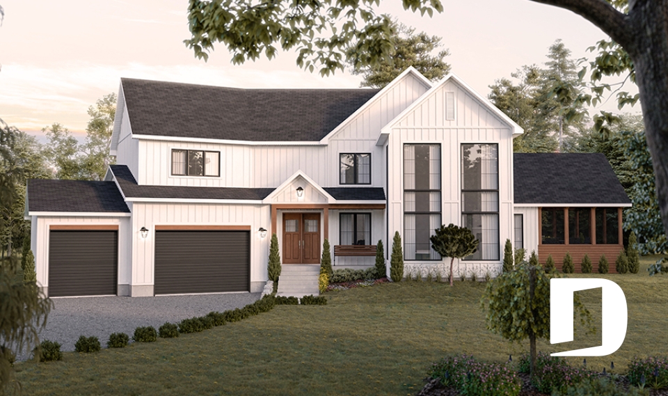 Vue avant - MODÈLE DE BASE -  - Riverview