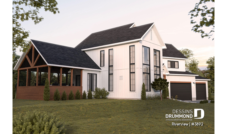 Vue droite - Riverview