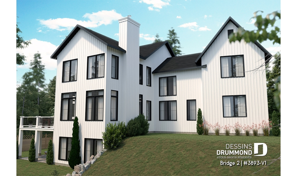 Vue arrière - MODÈLE DE BASE - Bridge 2