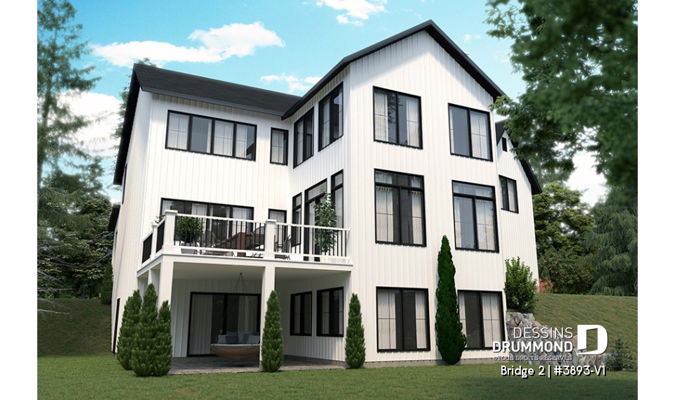 Vue arrière - MODÈLE DE BASE - Bridge 2