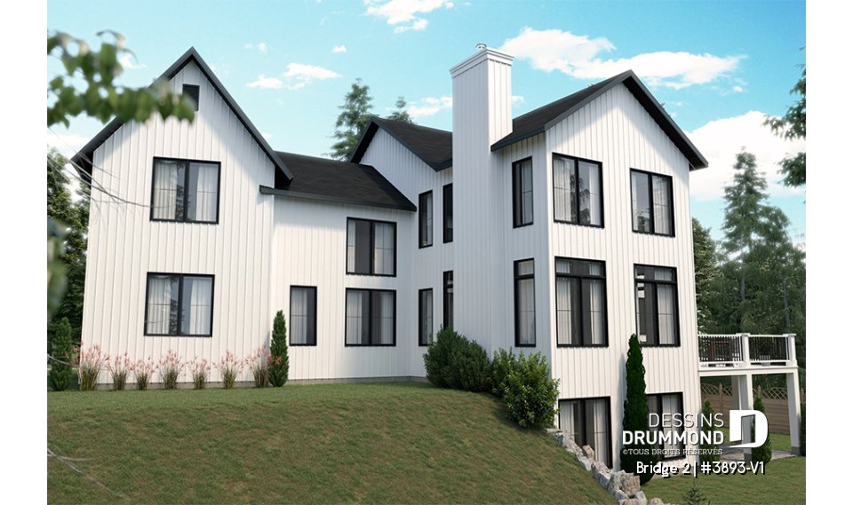 Vue arrière - MODÈLE DE BASE - Bridge 2