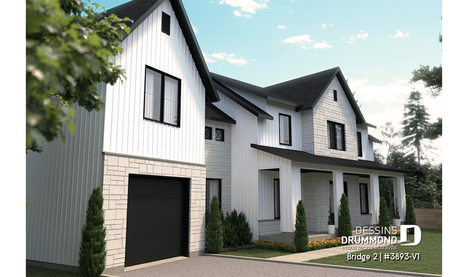 Vue avant - MODÈLE DE BASE - Bridge 2