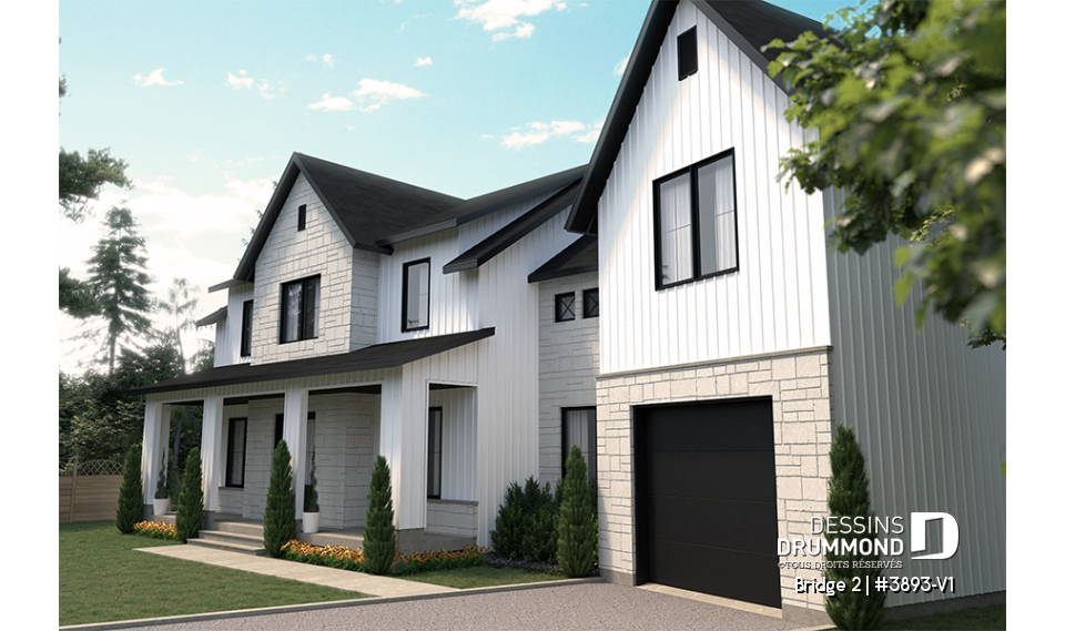 Vue avant - MODÈLE DE BASE - Bridge 2