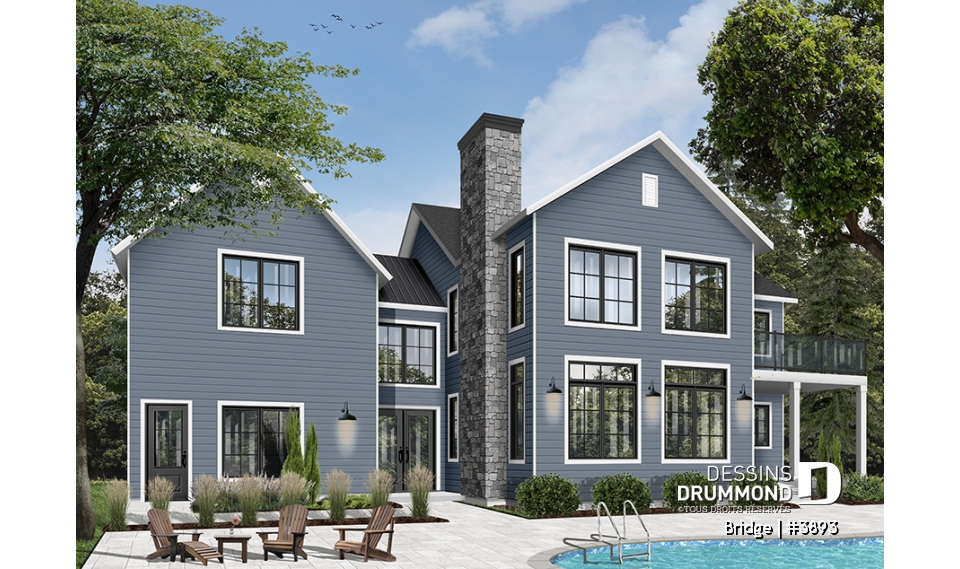 Version couleur no. 4 - Vue arrière - Bridge