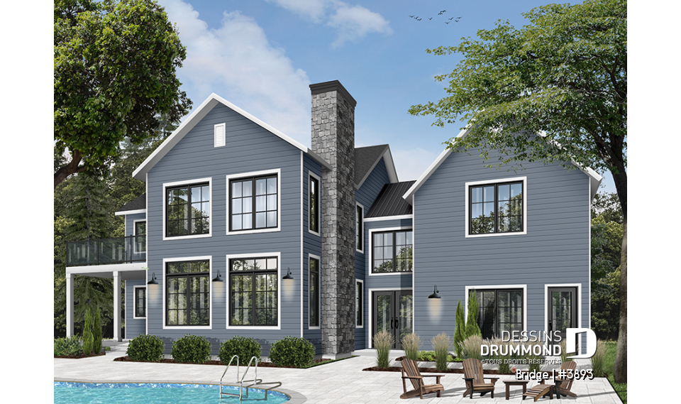 Version couleur no. 4 - Vue arrière - Bridge