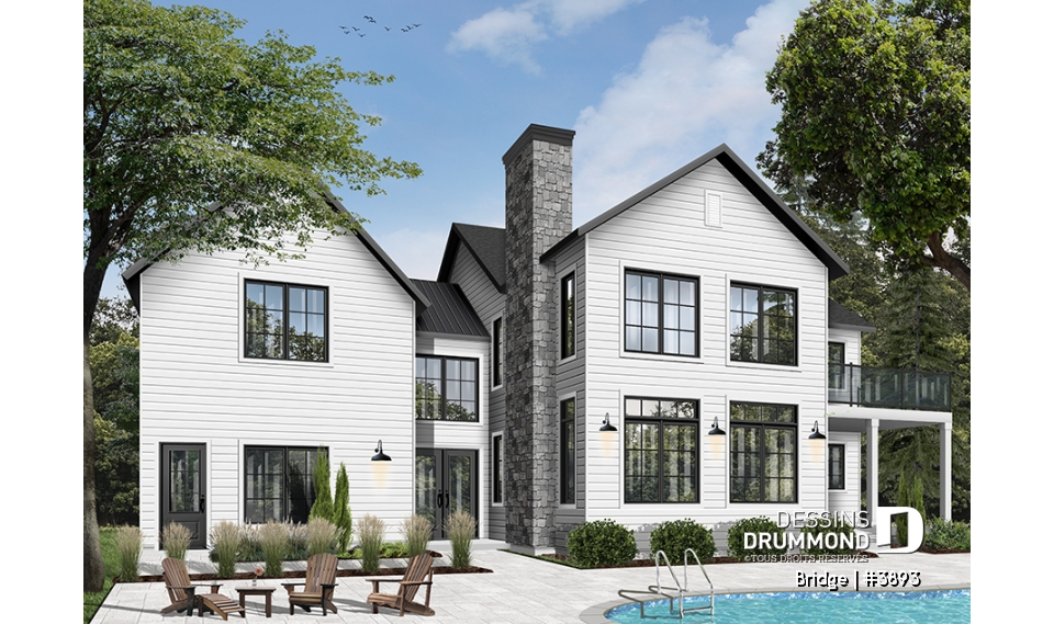 Vue arrière - MODÈLE DE BASE - Bridge