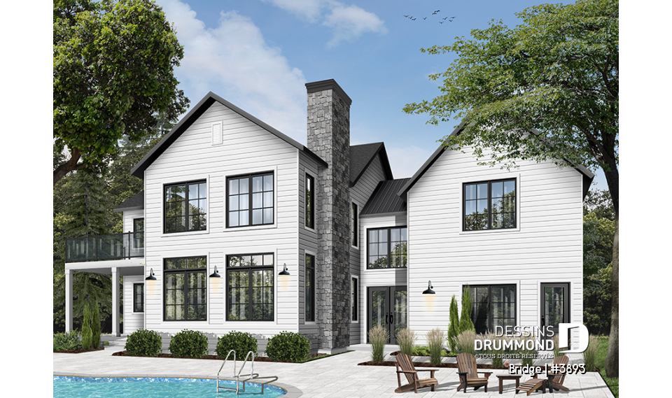 Vue arrière - MODÈLE DE BASE - Bridge