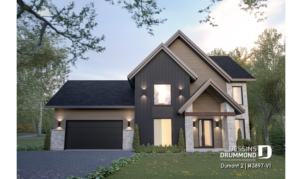 Vue avant - MODÈLE DE BASE - Dumont 2