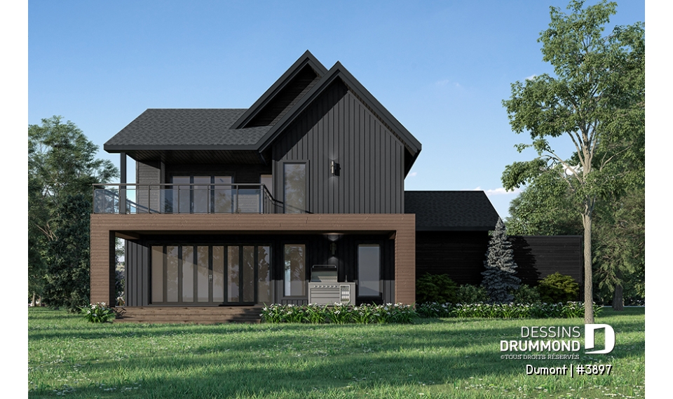 Vue arrière - MODÈLE DE BASE - Dumont