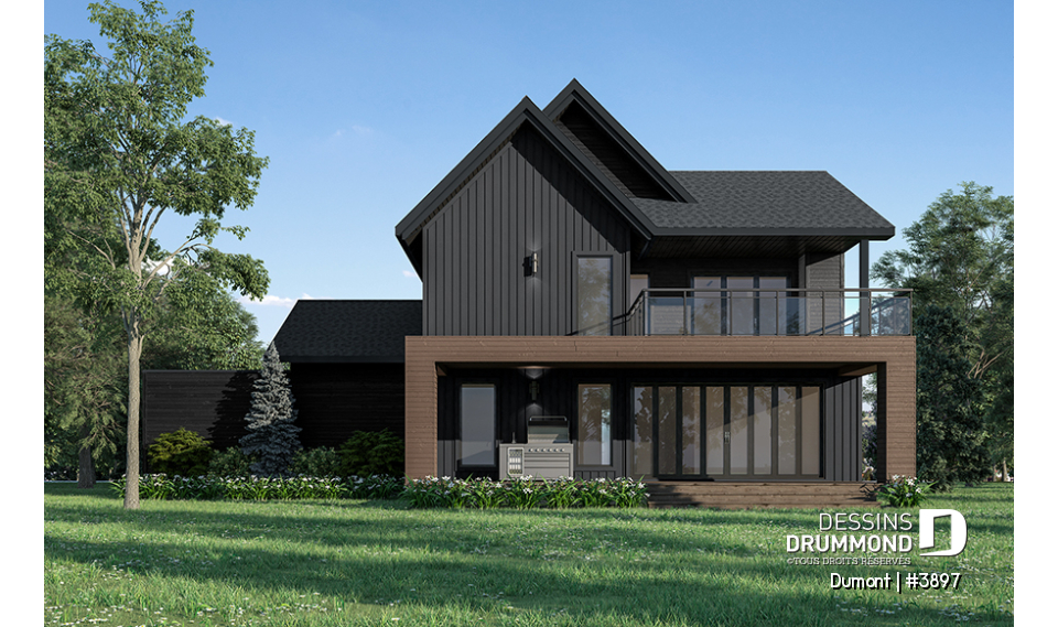 Vue arrière - MODÈLE DE BASE - Dumont