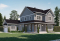 Vue avant - MODÈLE DE BASE - Plan de maison pour terrain en coin, 3 chambres, 2 salles de bain, vestiaire, garde-manger - Bellamy