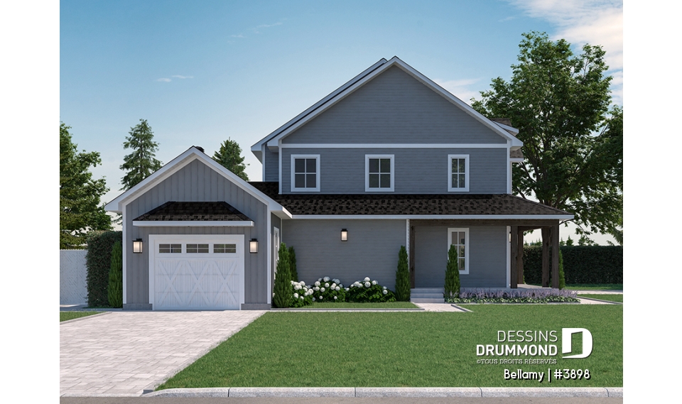 Vue gauche - Bellamy