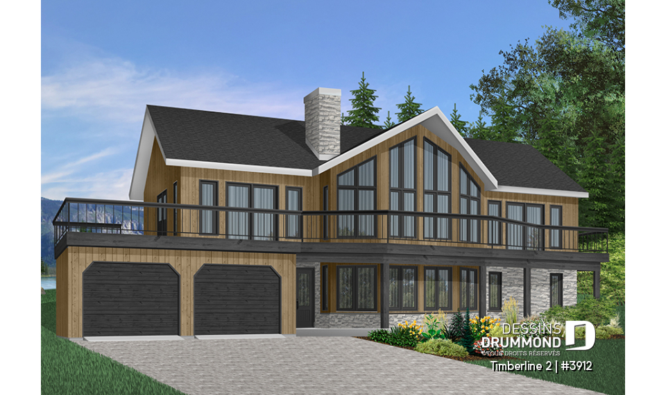 Version couleur no. 3 - Vue avant - Timberline 2