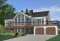 Vue avant - MODÈLE DE BASE - Plan maison 4 chambres, garage double, plancher inversé, 2 foyers, suite des parents, grande cuisine - Timberline 2